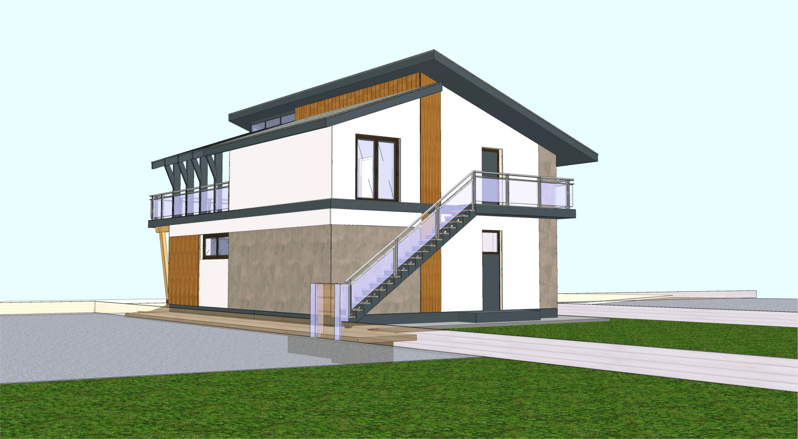 г. Арамиль, 2021 Гостевой дом с гаражем Общая площадь 205 м2