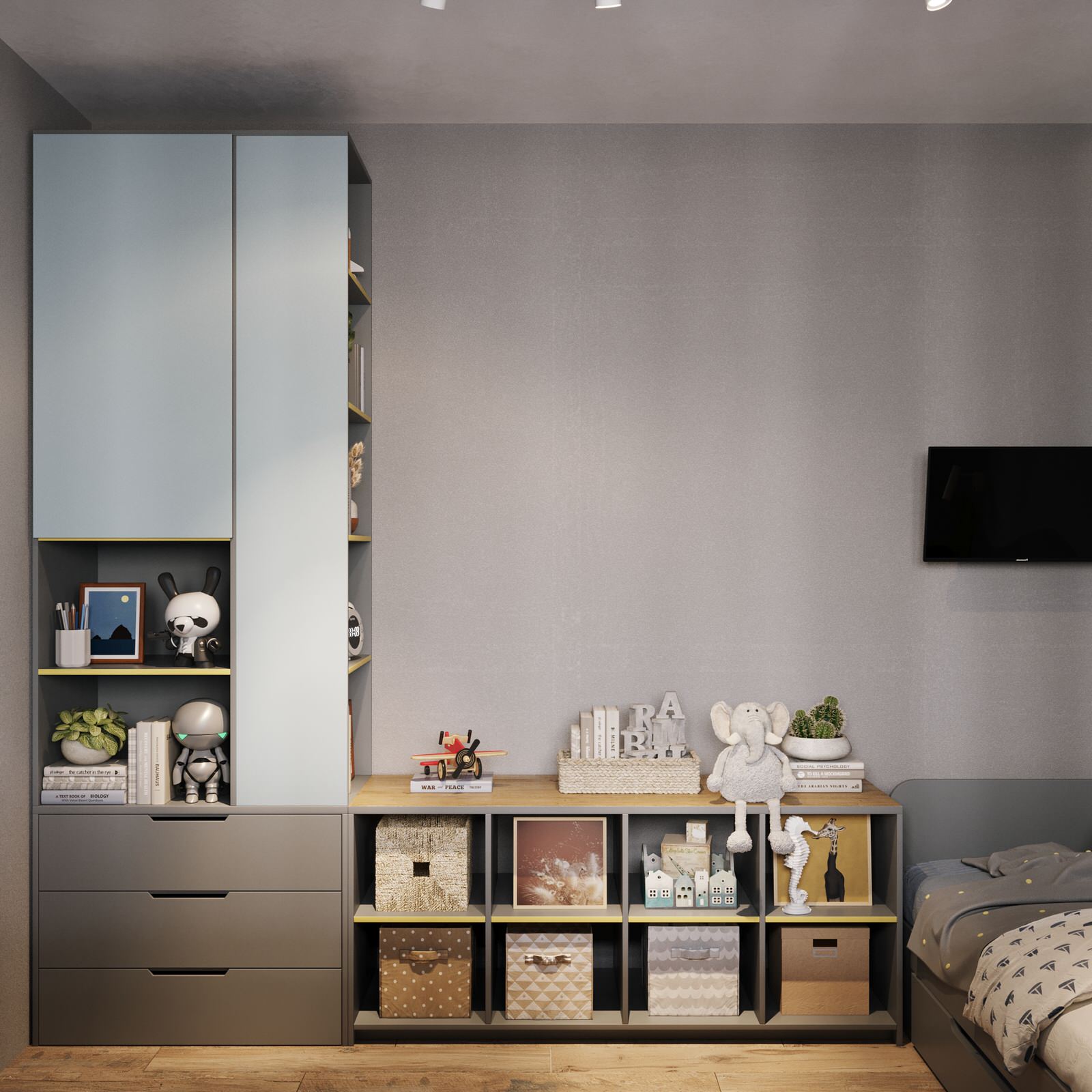 Проект для семьи из 5 человек.