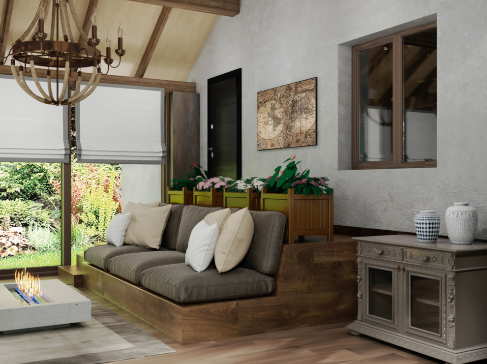 Дизайн интерьера веранды