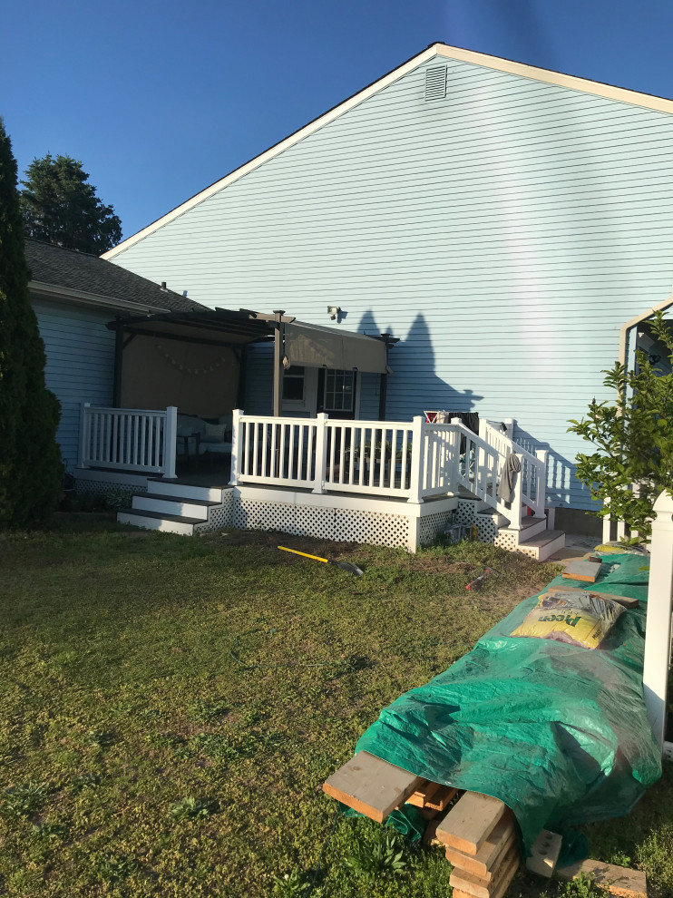 Обложка проекта: Pergola,Fireplace mantle…