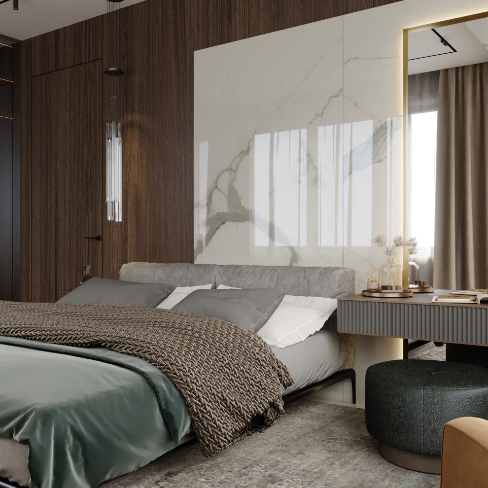 Дизайн проект квартиры в Искра парк 93кв м