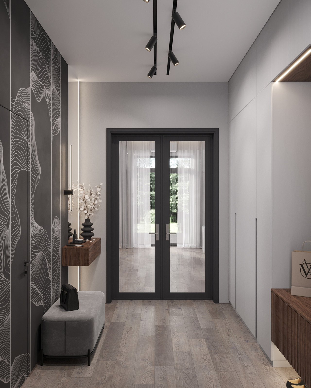 Дизайн проект загородного дома 140 кв.м