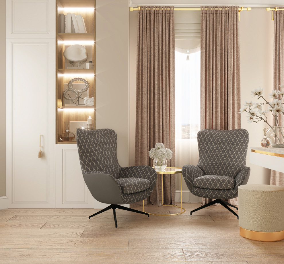 Двухуровневая квартира для пары со взрослым сыном