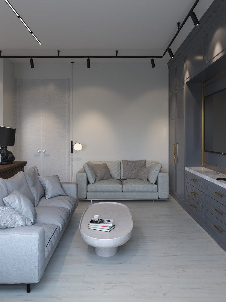 Квартира с оттенками лофта