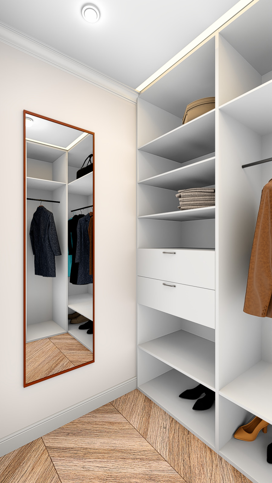 Дизайн проект трехкомнатной квартиры в Санкт-Петербурге