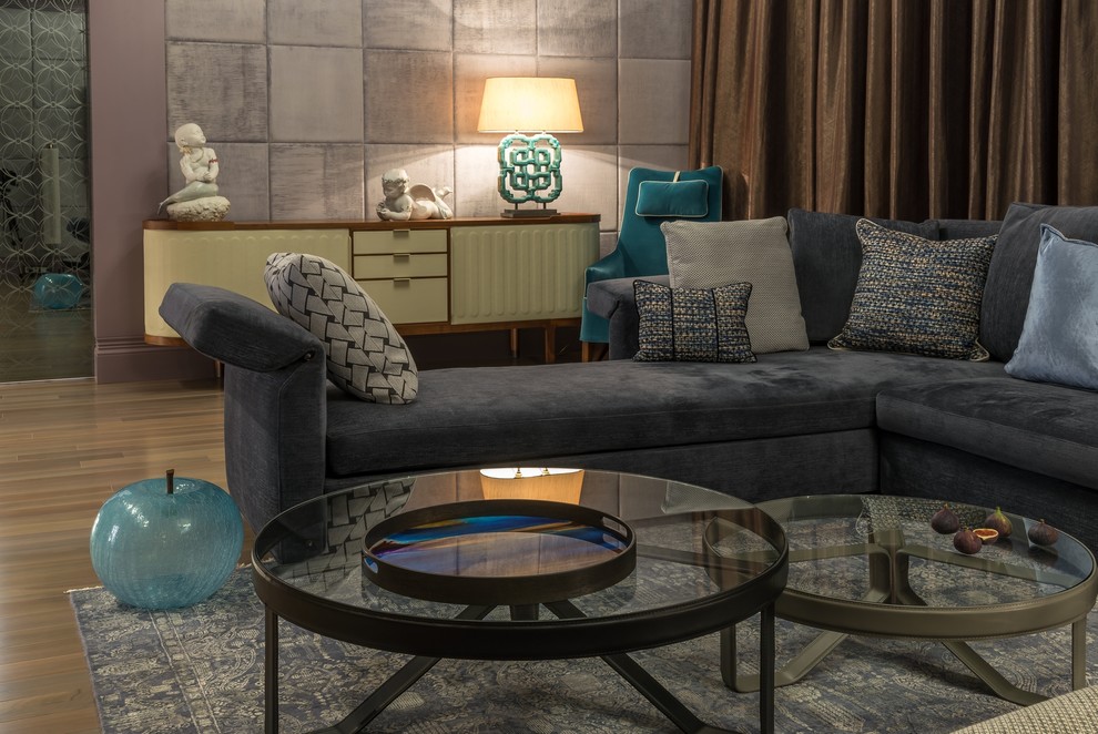 Квартира в современном стиле с элементами арт-деко