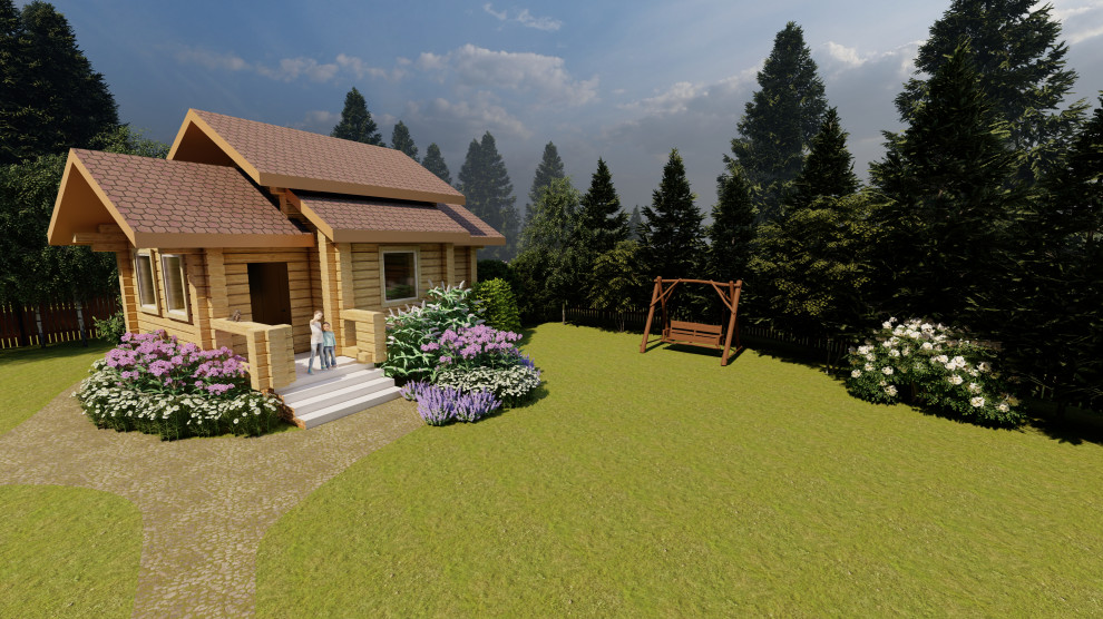 Хвойный  сад