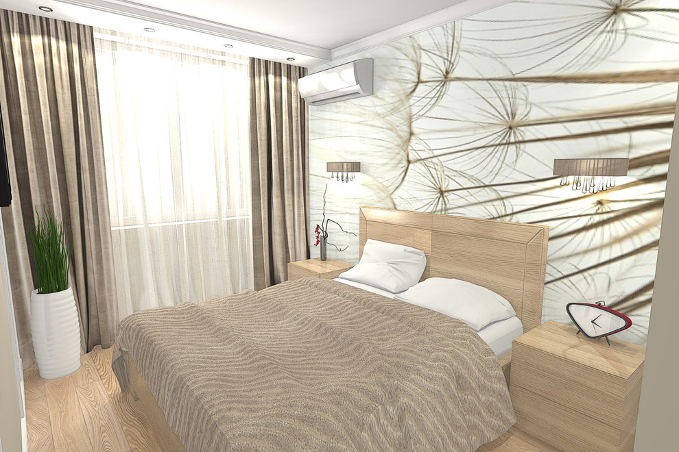 Дизайн-проект с перепланировкой в трехкомнатной квартире в панельном доме