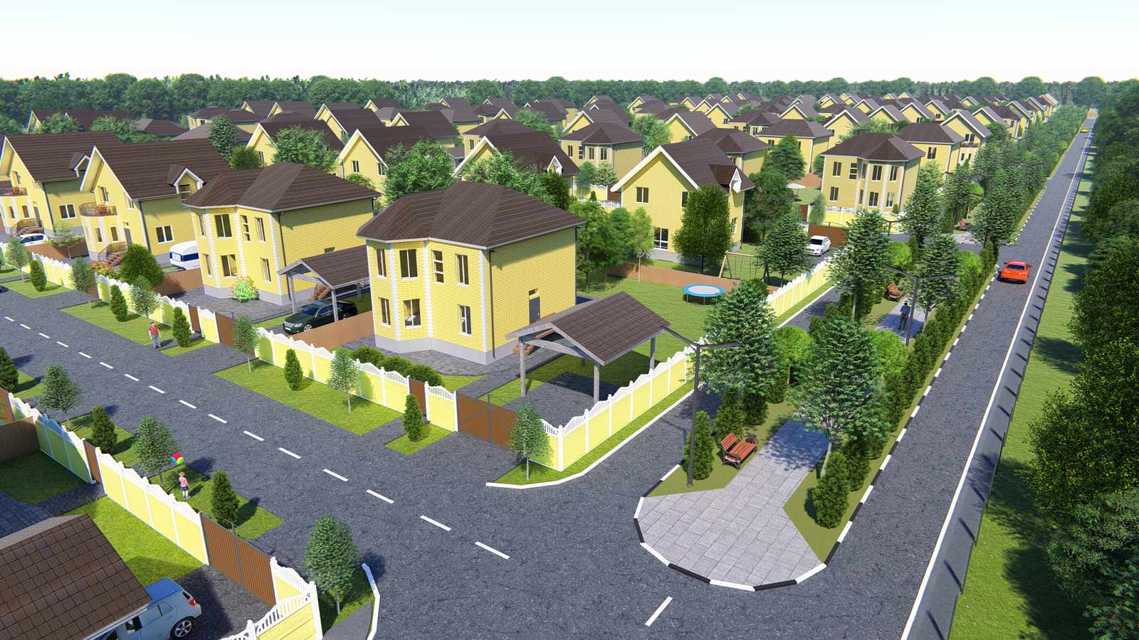 Коттеджный поселок "Адмиралтейский-2" в Краснодаре