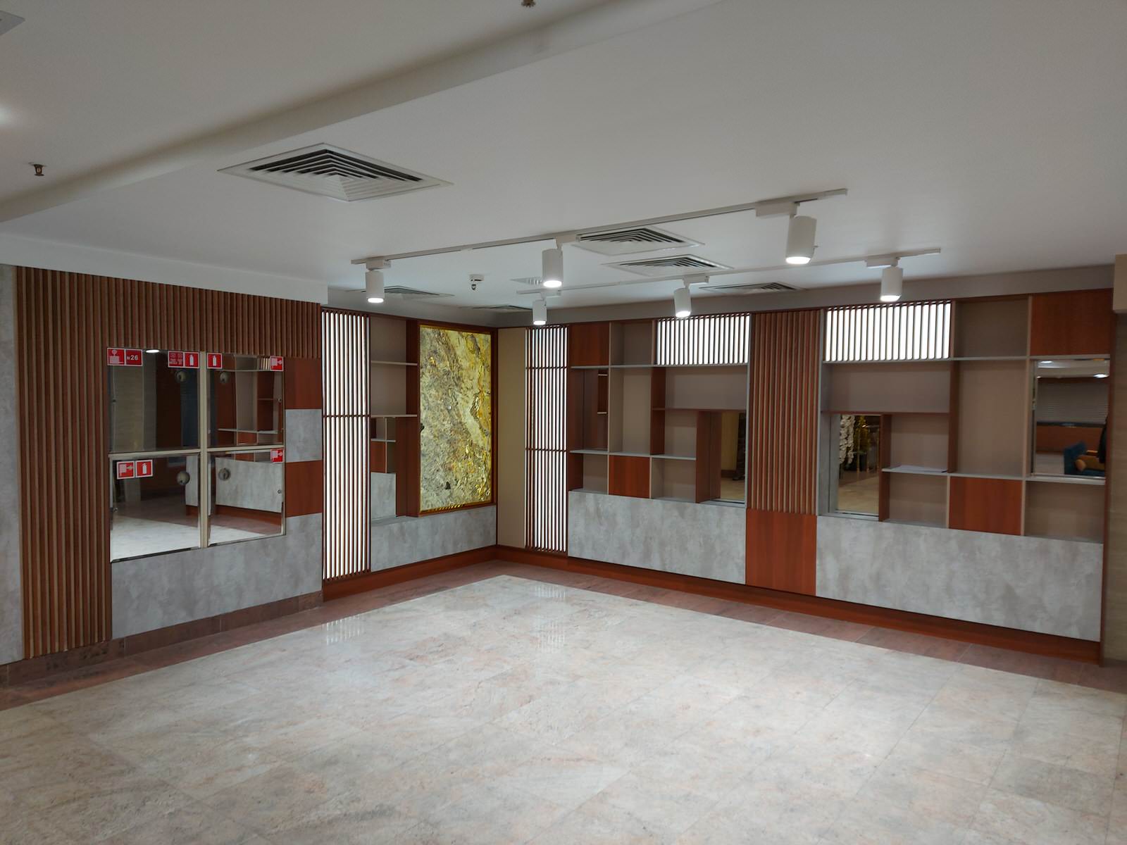 Проект холла отеля, 2020