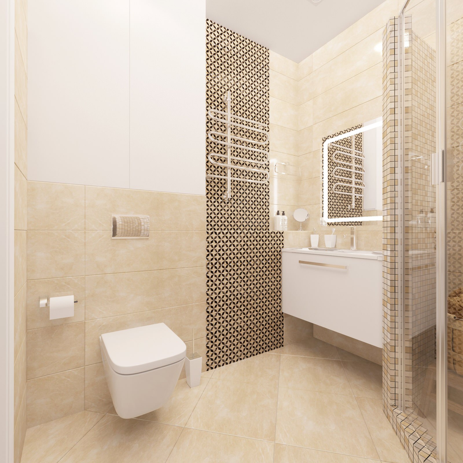 Дизайн 2-х комнатной квартиры в ЖК "Гарантия", г.Краснодар