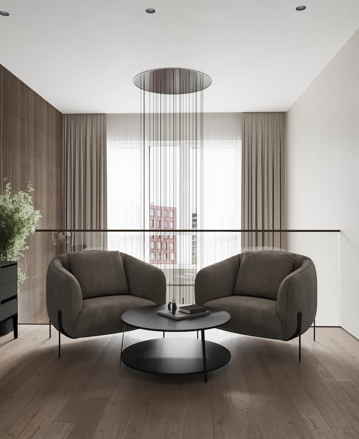 Роскошные апартаменты: два уровня элегантности