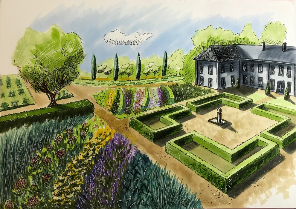 Ландшафтные скетчи