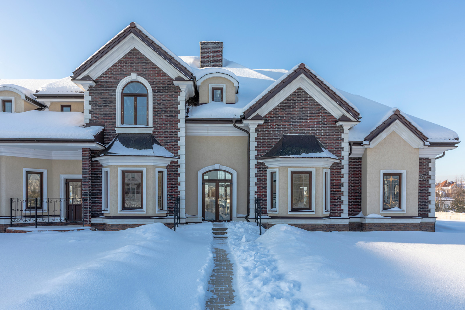 Дом в ближнем Подмосковье - построенный