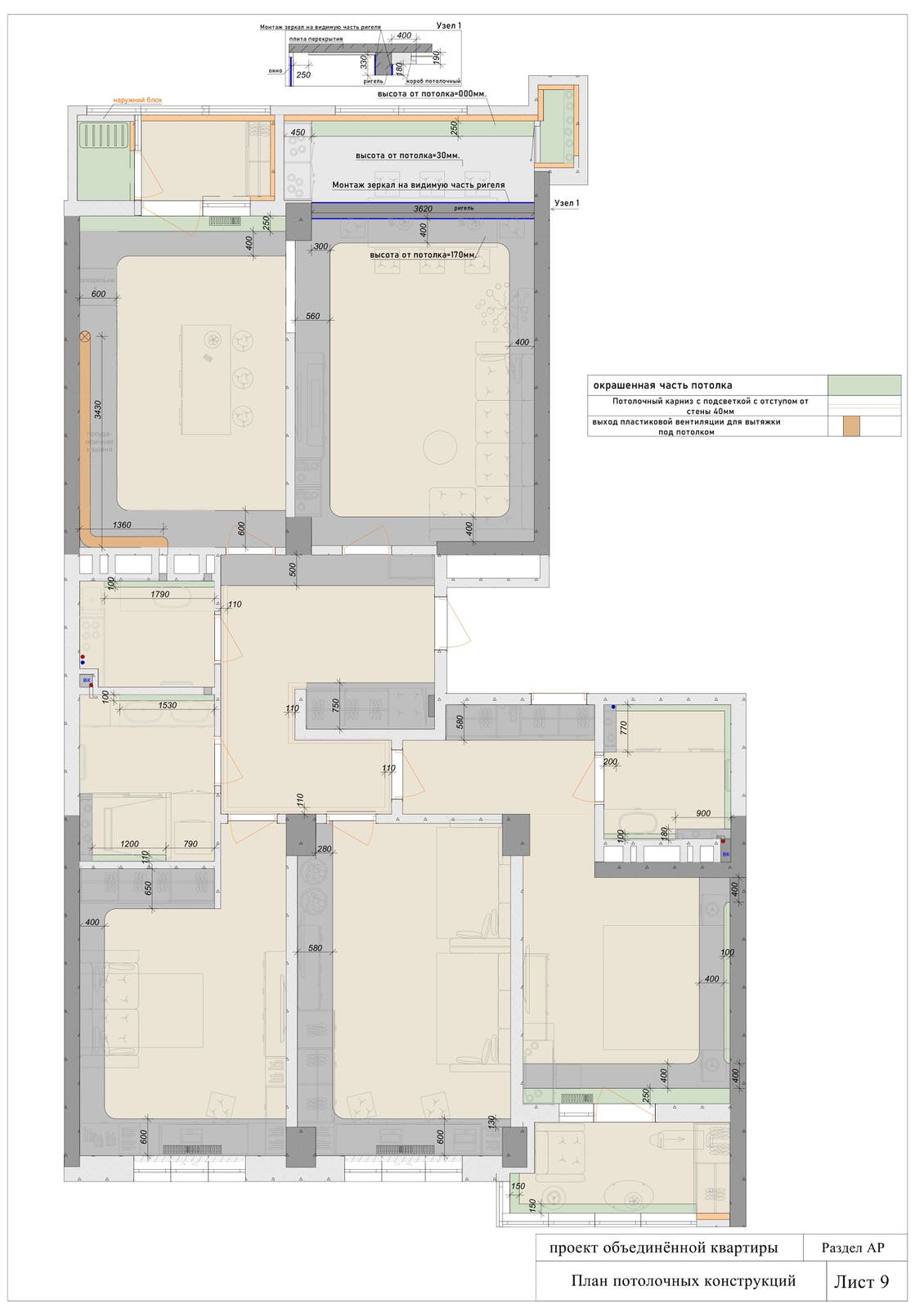 Обложка проекта: Квартира на 75 м.2