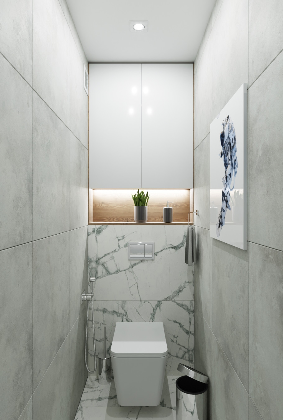 Квартира в минимализме на северной стороне