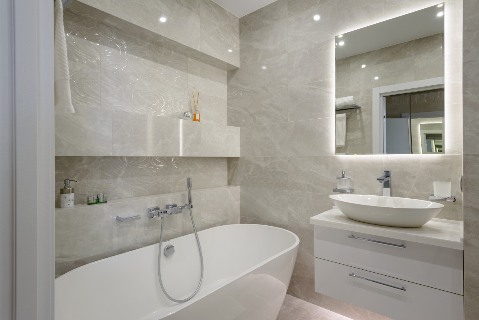 2018г. Фото квартиры 80 м2 в ЖК "Оазис"