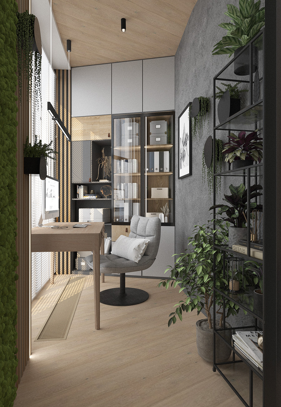 Современная квартира для дружной семьи