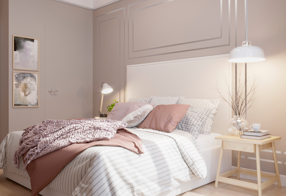 Спальня с гардеробной комнатой(9,5 кв.м)