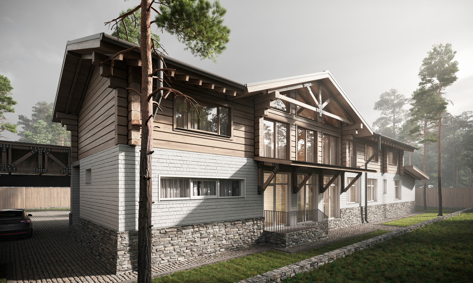 Загородный Дом п.Николина Гора г.Москва