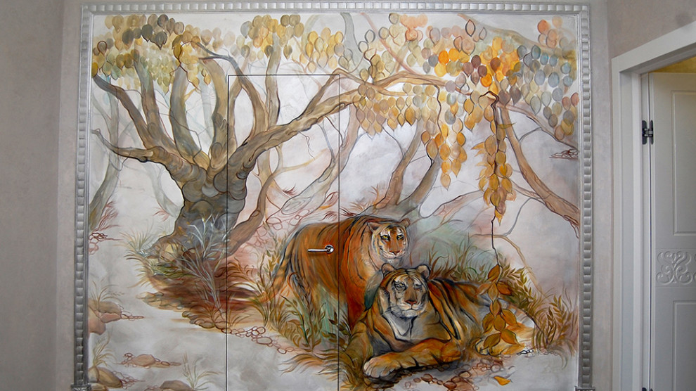 Дизайн интерьера и роспись стен