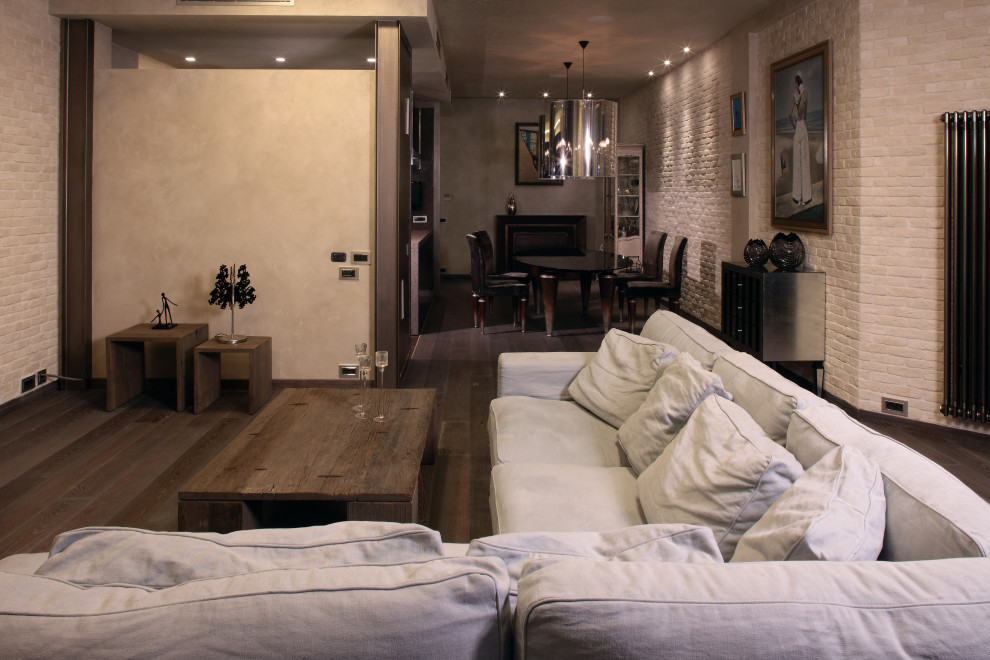 Интерьер 2-х этажной квартиры на Андреевской набережной