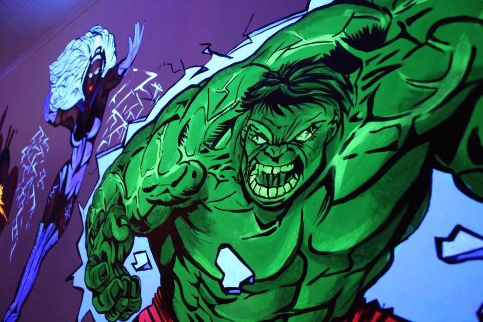 рисунки из комиксов MARVEL