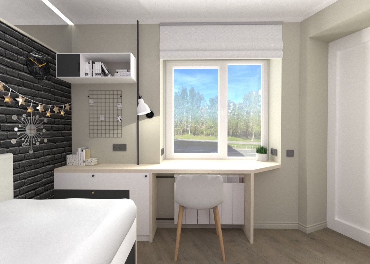 Комната для девочки-подростка 12 лет