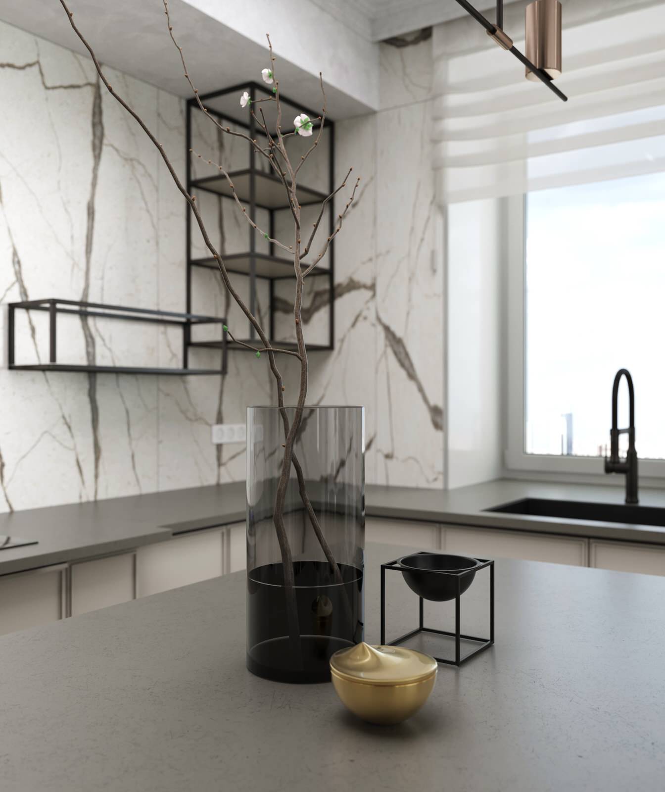 Комфортный интерьер индивидуального жилого дома