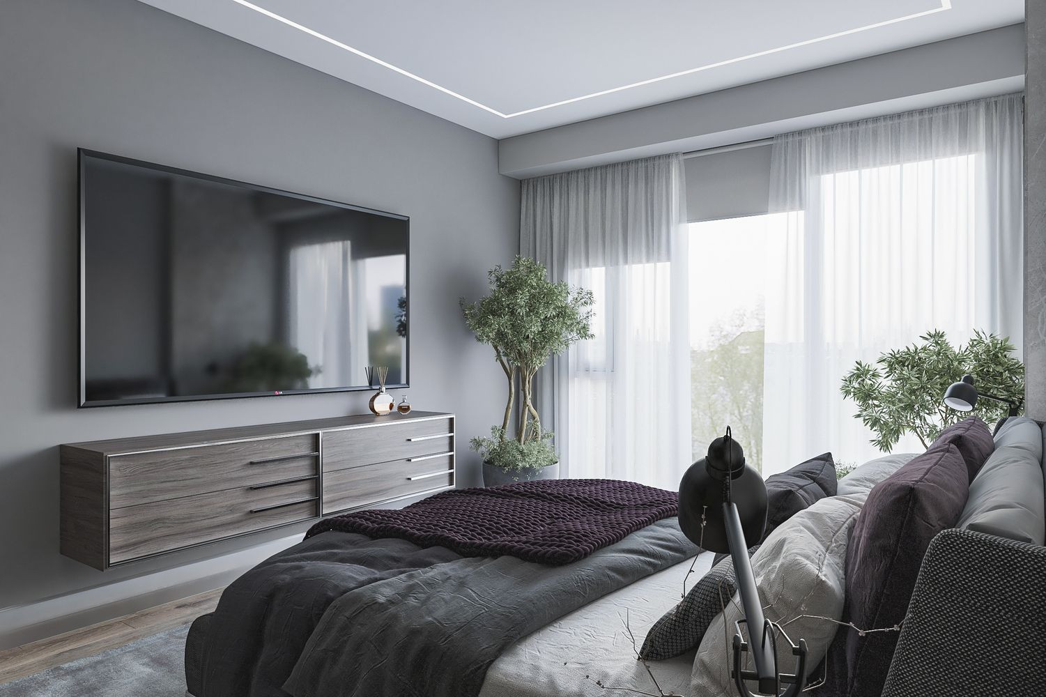 ДИЗАЙН ИНТЕРЬЕРА КВАРТИРЫ В ЖК SKY HOUSE 66 КВ.М
