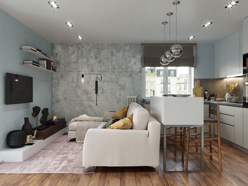 Дизайн гостинной