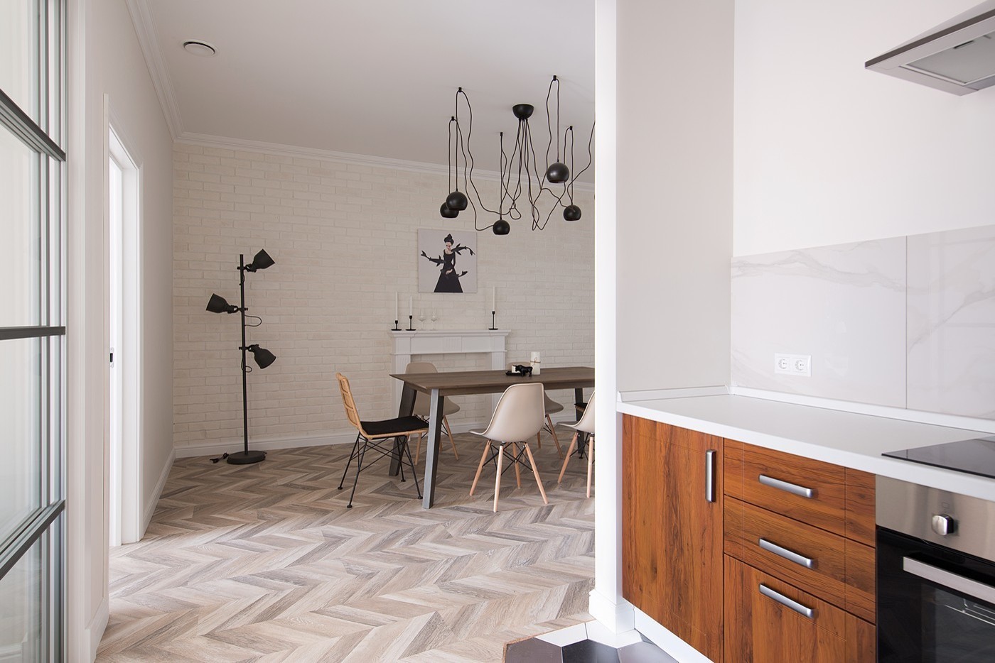 КВАРТИРА 80КВ.М. В СКАНДИНАВСКОМ СТИЛЕ