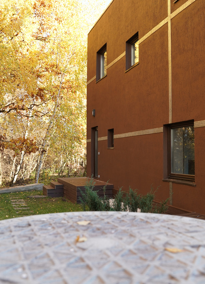 Houzz тур: Очень быстрый (и бюджетный) гостевой дом в Подмосковье