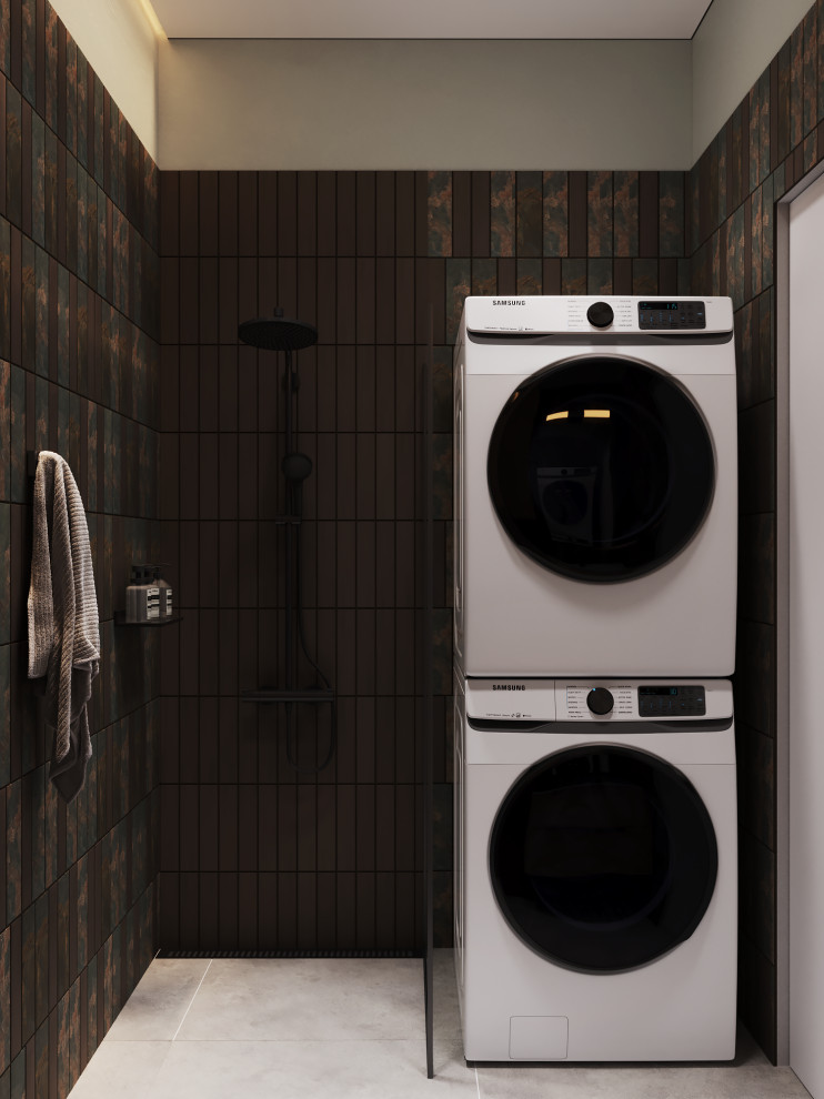 Квартира в темных тонах