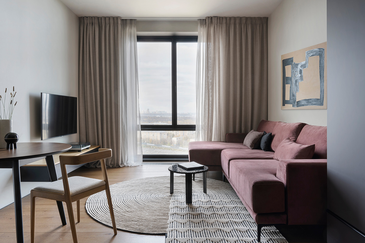 Квартира в Москве по проекту Юлии Сидоровой