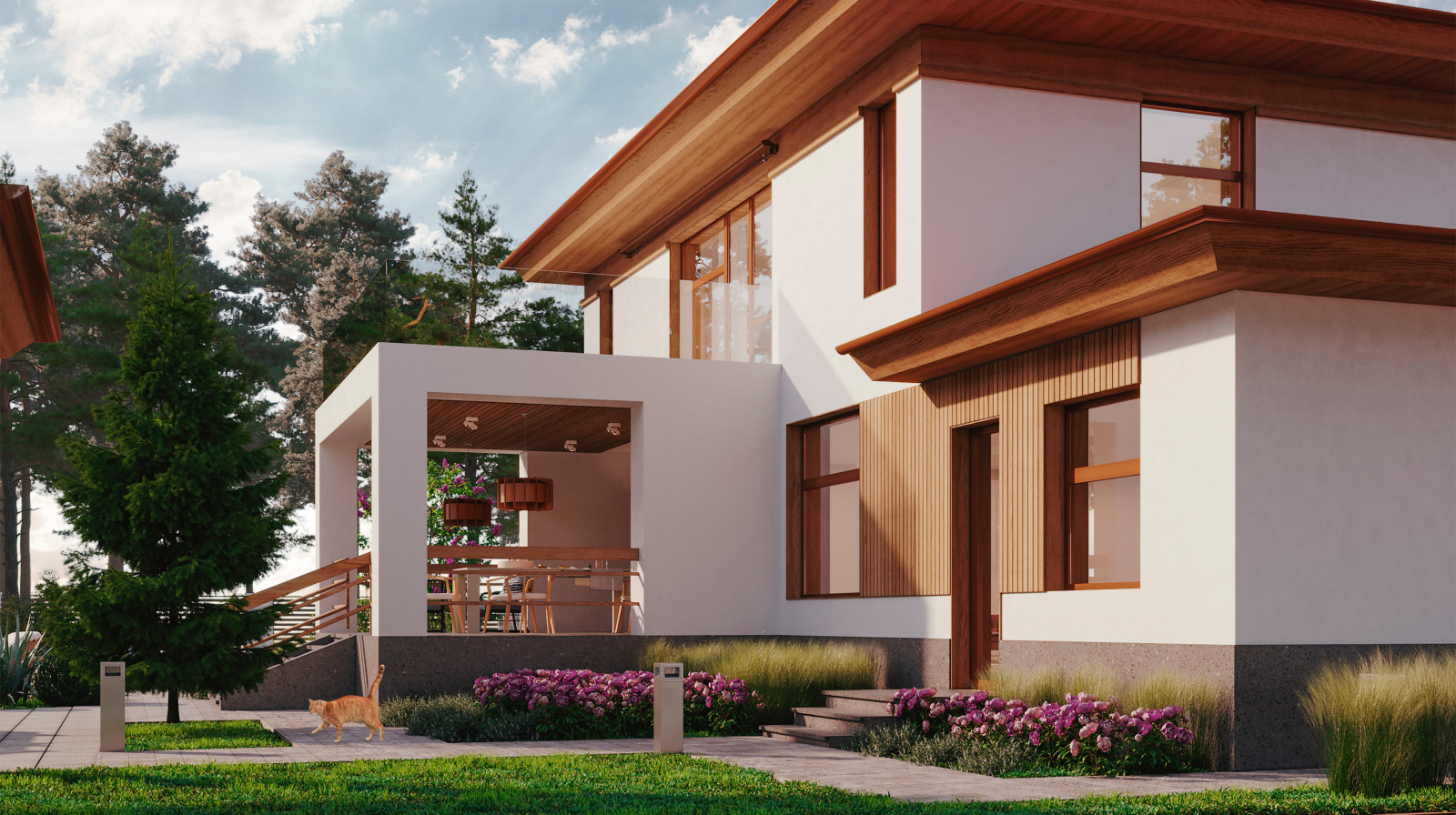 Реконструкция жилого дома в Ямном