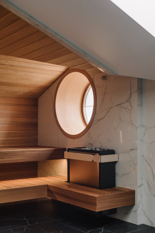 Печь встроенная в полог