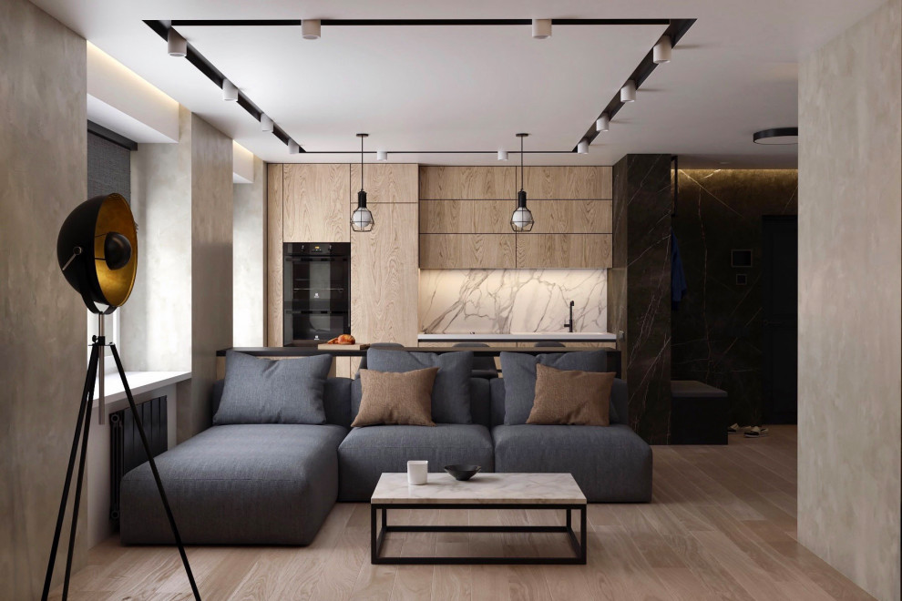 Обложка проекта: Дизайн проект квартиры 50 м