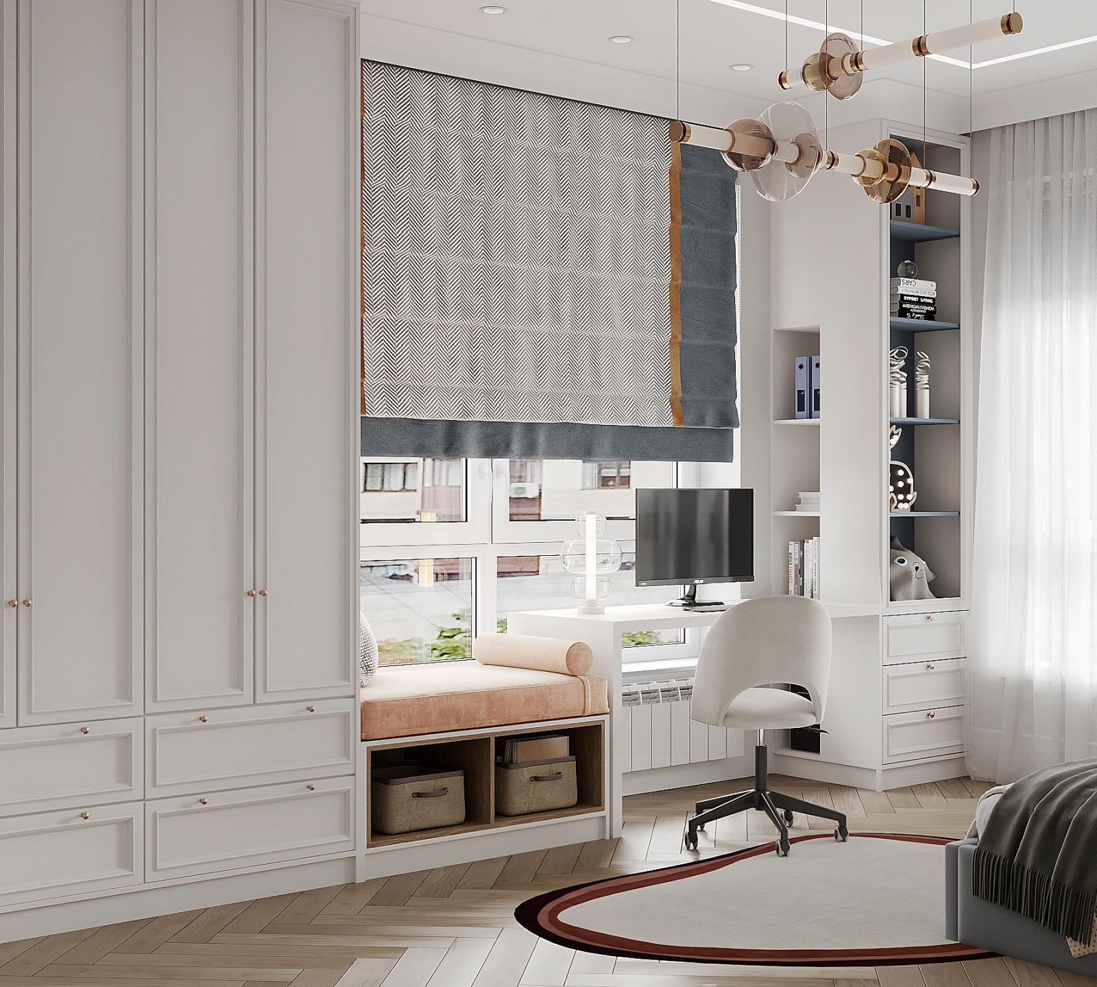 Дизайн проект квартиры в ЖК "Манхэттен"