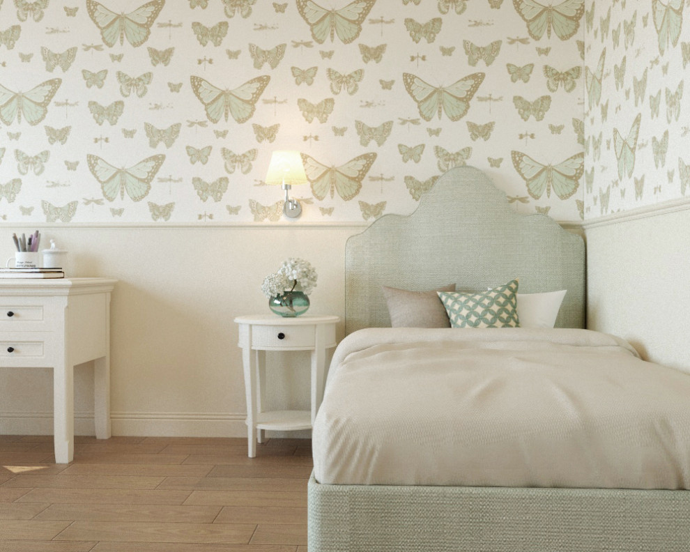 Квартира с бабочками