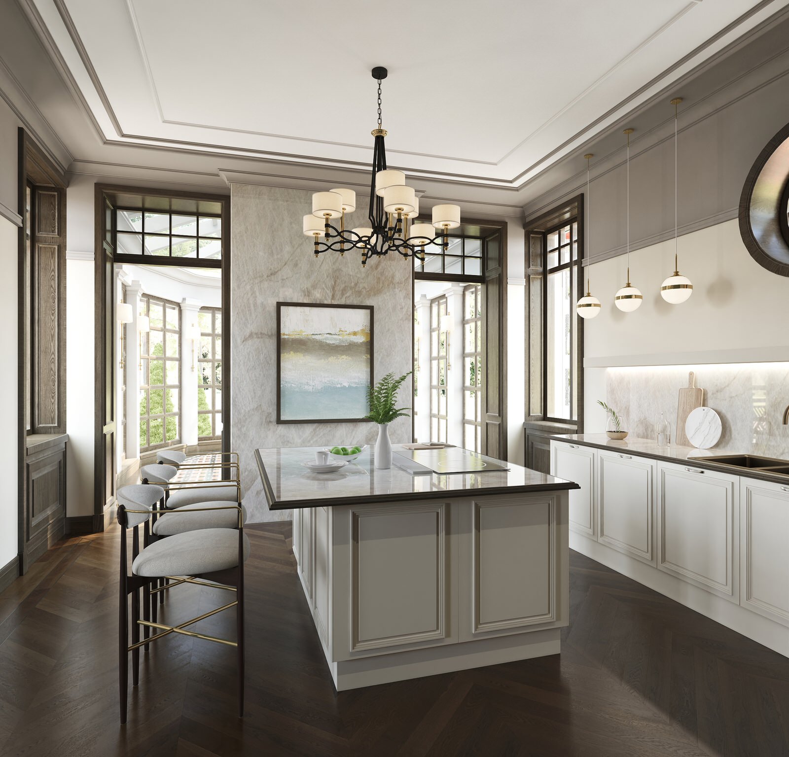 Дизайн-проект интерьера виллы "Линтула"