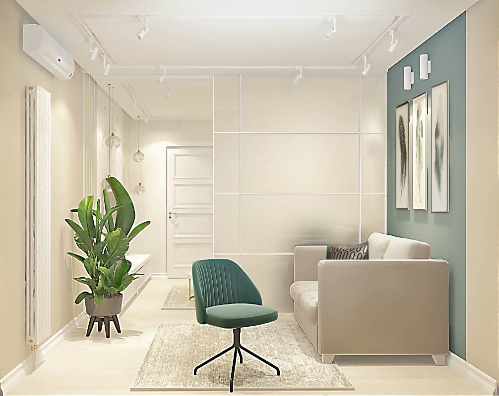 Однокомнатная квартира на Солнечном