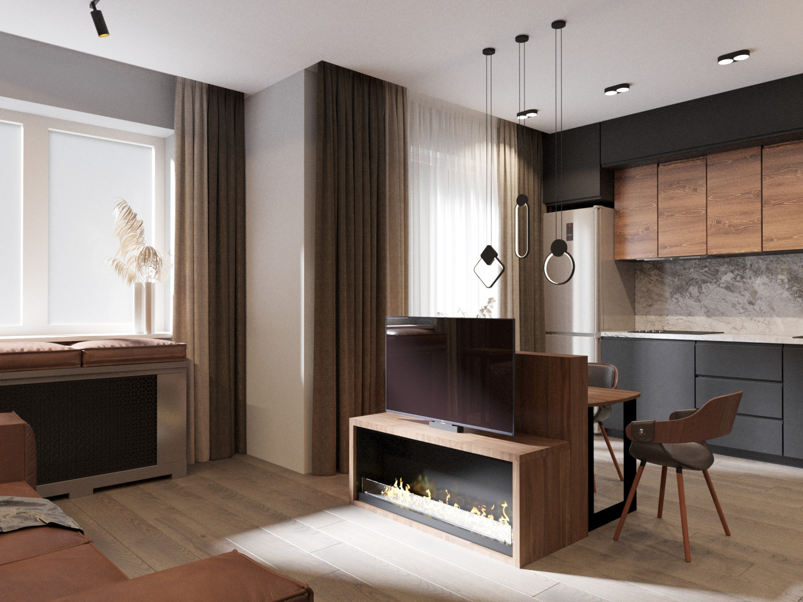 Квартира-студия для аренды посуточно