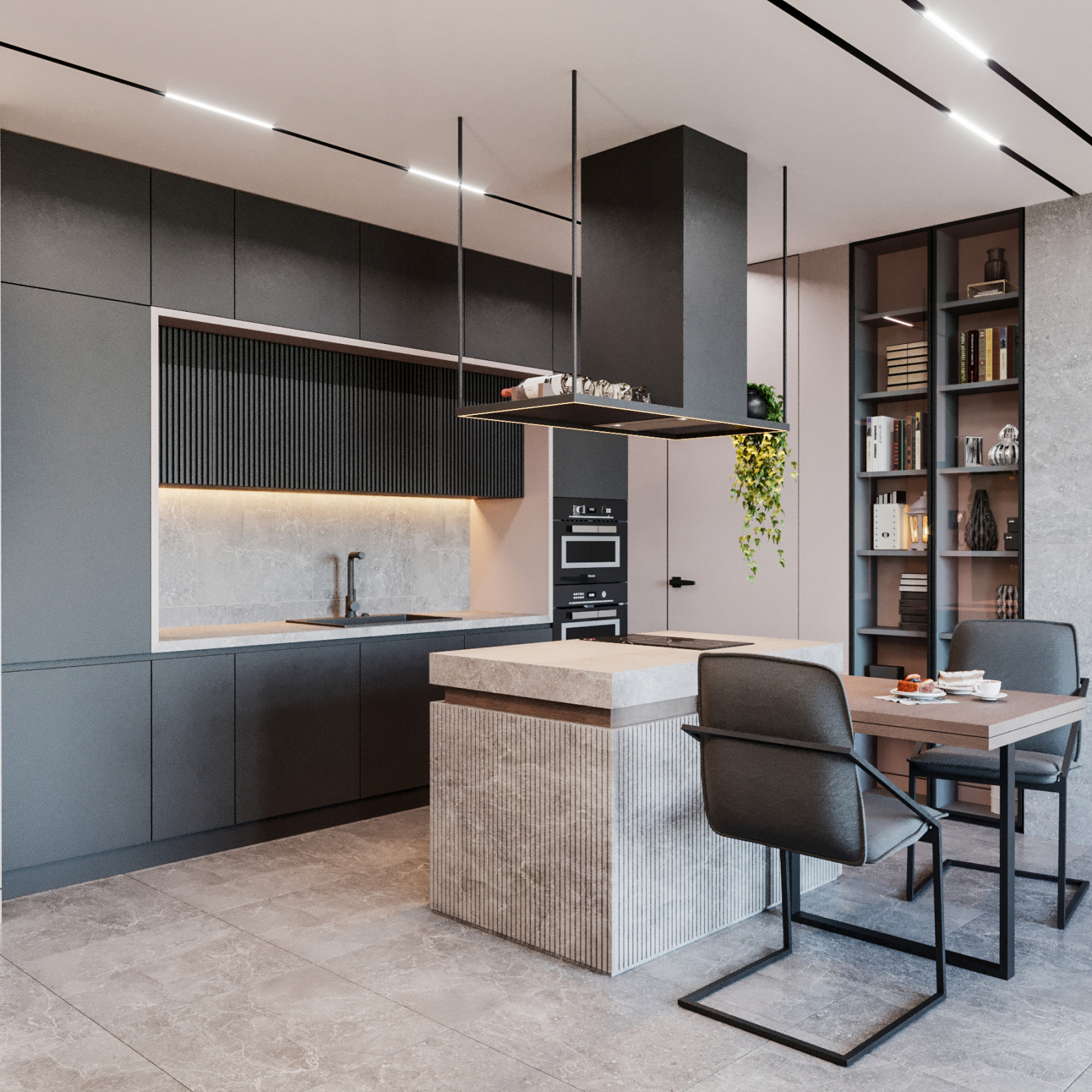 Квартира 80 м2 в современном стиле