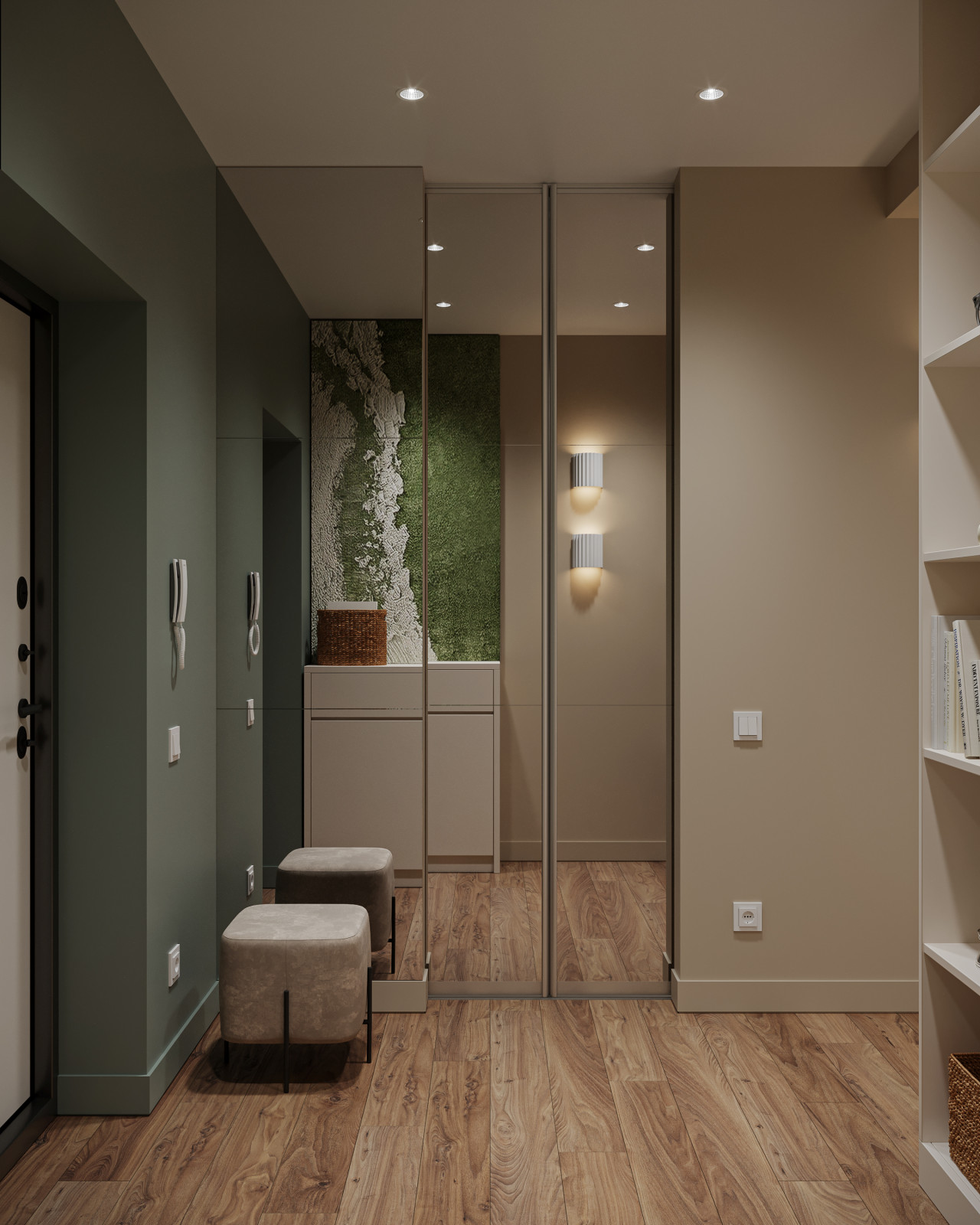 Дизайн-проект квартиры, площадью 83,62 м2