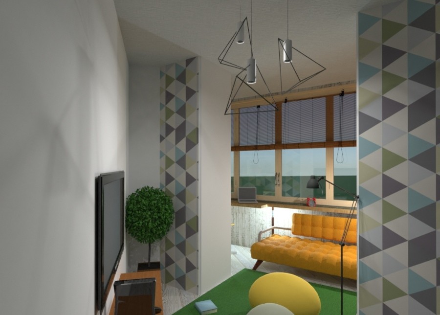 Обложка проекта: Перепланировка квартиры с нестандартной планировкой.