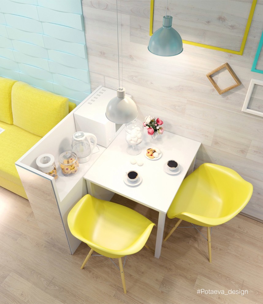 Однокомнатная квартира-студия в ЖК "Дивногорский"