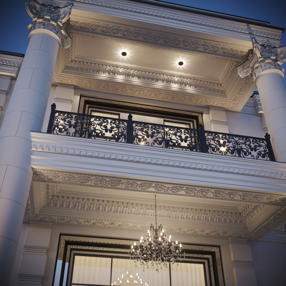 Разработка и оформление проекта загородной резиденции в классическом стиле