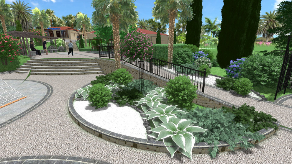 Детская площадка для санатория.