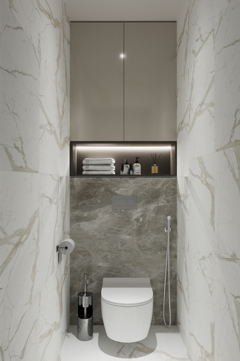 Дизайн-проект раздельного санузла